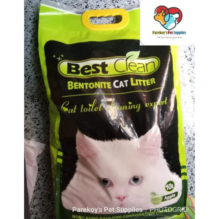 BEST CLEAN BENTONITE CAT LITTERSAND 10L | Lazada PH