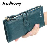Wallets For Women Long PU Wallet Korean Version Of Large-Capacity Multi-Card Money Clip Fashion Zipper Clutch Bag  Women Purse