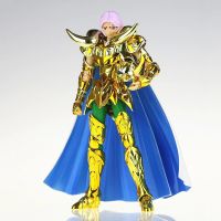 In Stock CS Model Saint Seiya Myth Cloth EX Aries Mu Metal Corner With Shion Head Knights Of The Zodiac Anime Action Figure Toys