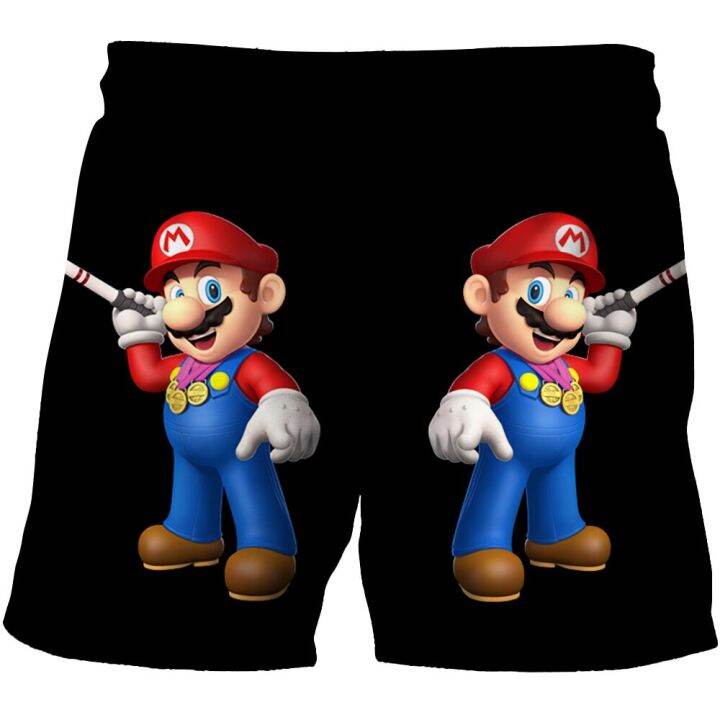 super-mario-bros-shorts-clothing-beach-shorts-printed-t-shirts-funny-mens-shorts-baby-beach-clothing