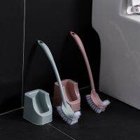 Toilet Brush Multi-function Double Head Plastic Bathroom Cleaning Handle Tools Household Durable Gadgets