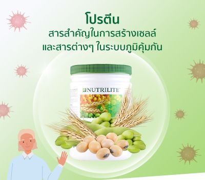 ลอตใหม่ล่าสุดไม่ค้างสต๊อกฉลากไทย Amway ของแท้100% ออล แพลนท์ โปรตีน Nutrilite All Plant Protein โปรตีนแอมเวย์ ขนาด 450 กรัม หิ้วเองจากช๊อปไทย