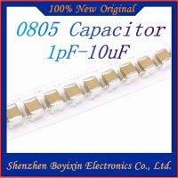 100pcs 0805 50V SMD Thick Film hjxrhgal Chip Multilayer Ceramic Capacitor 0.5pF-47uF 10NF 100NF 1UF 2.2UF 4.7UF 10UF 1PF 6PF