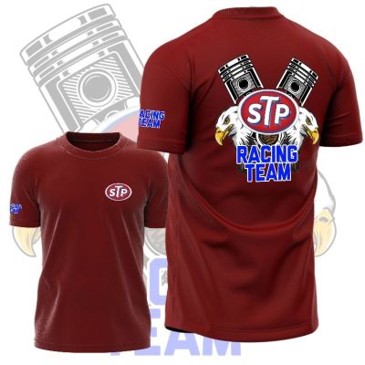 100% Microfiber ‼High Quality Baju Tshirt Stp Racing team Eyelet Premium Hybrid Print