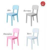 เก้าอี้เด็กเล็ก ABC Design เก้าอี้เด็ก Size S รุ่น Toddler Chair เก้าอี้เด็กอนุบาล มี 4สี  ฟ้า ชมพู เทาอ่อน ขาว เด็กสูงไม่เกิน100ซม หรือ อายุ 1-4ปี