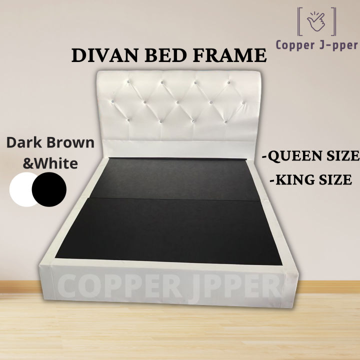 Queen/King Bed Frame Divan Queen Size Divan Bed Frame Katil Queen Bed