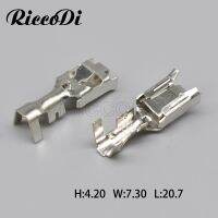 ขั้วต่อสายไฟหุ้มอัตโนมัติ Dj629-E6.3b 20-200ชิ้นตัวเมีย6.3มม. สำหรับเมอตริแพ็ค630ชุดพัดลมอิเล็กทรอนิกส์ตัวเชื่อมต่ออัตโนมัติ