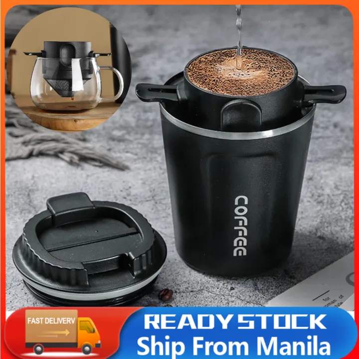 Portable Coffee Filter Foldable Drip Coffee Tea Holder Funnel Baskets