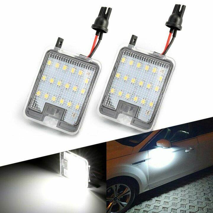 ไฟไฟ-led-รถยนต์ทางเดินใต้กระจกด้านข้างมองหลังสำหรับ-mondeo-โฟกัส-mk4-kuga-dopo-escape-c-max