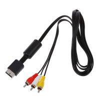 High Speed to 3 RCA Adapter Cable for SONY Playstation 2 3 PS2 PS3 , 1.8 Meter / 6 Foot Length