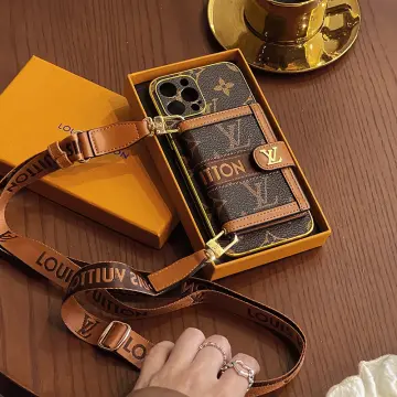 Louis Vuitton iPhone 14 Pro Max ON STRAP Bumper - Luxury Phone Case Shop