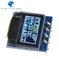 0.49นิ้ว OLED Display LCD โมดูลสีขาว0.49 "หน้าจอ64x32 I2C IIC Inter ไดรเวอร์ SSD1306สำหรับ Arduino a. STM32 VR