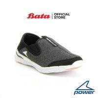 s06l5u Bata POWER-LADIES รองเท้าผ้าใบ WALKING สำหรับเดิน แบบสวม สีดำ รหัส 5386004