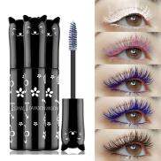 Mascara 6 Màu Trang Điểm Chống Thấm Nước Cong Cong Dài Mi Mắt Nhiều Màu