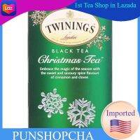 Twinings, Black Tea, Christmas Tea, 20 Tea Bags ชาเพื่อสุขภาพ​ ชาคริสมาส