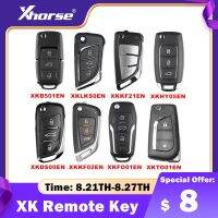 【528 LKHWLGL CAR ร้อน】✐● ม้า XK ลวดกุญแจรีโมต XKB501EN XKLKS0EN XKKF21EN XKHY05EN XKDS00EN XKKF02EN XKTO01EN XKFO01EN สำหรับ VVDI2