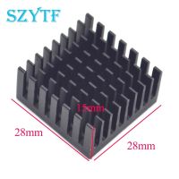 5pcs Heat sink 28x28x15MM (black slot) high quality radiator