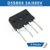 5Pcs D5SB60 D5SBA60 D5SB 60 D5SBA 60 5A/600V วงจรเรียงกระแสใหม่เดิม