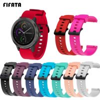 (CALGY Phone protection) FIFATA 20มม. สำหรับ Garmin Vivoactive 3 Venu Forerunner 245/245M/645สมาร์ทนาฬิกาสร้อยข้อมือสายรัดข้อมือสำหรับ Samsung Galaxy 3 41มม.