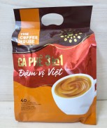 CF HOUSE túi ĐỎ 640g 40 gói CÀ PHÊ SỮA ĐẬM VỊ VIỆT THE COFFEE HOUSE 3 in 1