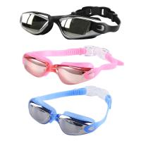 Waterproof HD Swimming Goggles Eyewear for Women Men UV Protection Outdoor Water Sports Anti fog Goggles Swimming Glasses