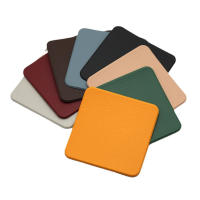 Mat Waterproof Table Placemat Universal PU Leather Drink Heat Resistant