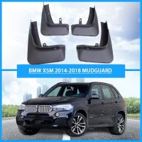 บังโคลนรถ X5M สำหรับ BMW บังโคลน-ที่กั้นสำหรับบังโคลนรถ BMW F15 X5M 2014-2018โดยไม่ต้องแผ่นแปะรถอุปกรณ์เสริมสาดโคลน