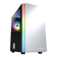 CASE (เคส) COUGAR PURITY RGB (WHITE) (MICRO-ATX) _