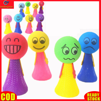 LeadingStar RC Authentic Emoji Jumping Popper Spring Toys Creative Spring Launchers Tricky Toy Cute Elf Bouncing Dolls (Random Color)