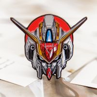 Anime GUNDAM RX78 7 Theme Metal Bedge Itabag Badge Button Brooch Pin Souvenir Medal Pendant Costume Props Ornament Cosplay Gift