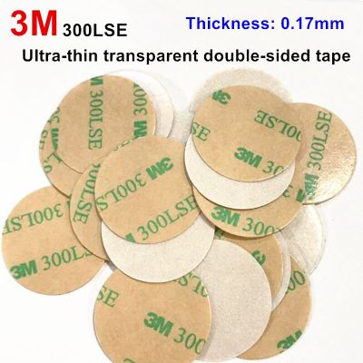 10pcs 3M 300LSE Double Sided Adhesive Sticky Tape For Pop Up Phone Holder Grip Ultra-thin 0.17mm transparent Strong stickiness Adhesives Tape