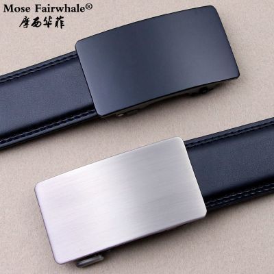 Belt leather belt automatic buckle black male youth in type suit within the belt buckle leather belt of authenticity