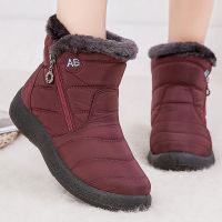 Warm Women Boots 2021 Fashion Waterproof Snow Boots For Winter Shoes Women Casual Lightweight Ankle Botas Mujer Men Winter Boots