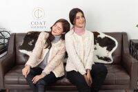 (พร้อมส่ง) เสื้อกันหนาว แบรนด์ Coat Journey - รุ่น Basic Tweed C8816