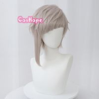 Atsushi Nakajima Cosplay Wig Bungo Stray Dogs Cosplay Lotus Gray Wig Cosplay Anime Cosplay Wig Heat Resistant Synthetic Wigs