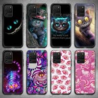 [HF17] Alice In Wonderland Cheshire Cat สำหรับ Samsung Galaxy S22 S21 Plus Ultra S20 FE S9 Plus S10 5G Lite 2020