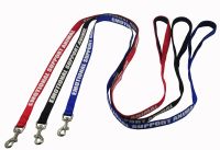 PET-K9 Puppy Service Dog Leash EMOTIONAL SUPPORT DOG Lead Leash with Neoprene Handle and Silk-Screen Print 4ft