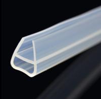 【LZ】 Tira de vedação de vidro temperado da tira da selagem do silicone do u-tupe de omate/12mm proteção automática da anti-colisão da porta deslizante/tira