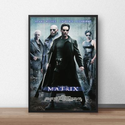 The Matrix Classic Movie Poster Canvas Art Print Home Decoration Wall Painting ( No Frame )