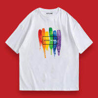 ?? เสื้อยืด pride month collection ลาย love wins painting