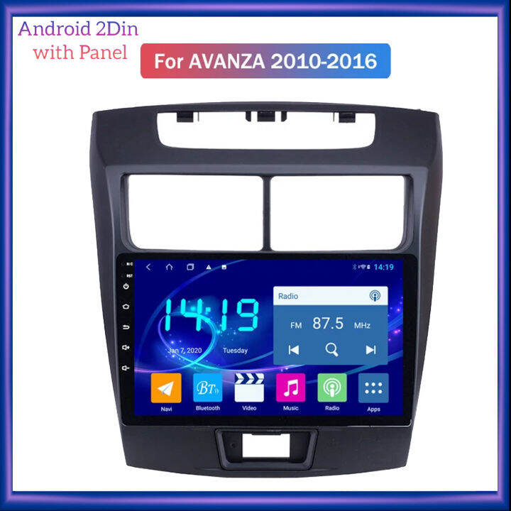 TOYOTA Avanza 2010-2016 Android 9.0-inch touch screen car audio stereo ...