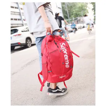 Supreme SS17 Backpack Magenta