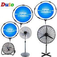 Free shipping Garden Spray Portable Mist fan Ring 4/5/6 spray nozzles water mist fog sprayer cooling system 6M tube atomization