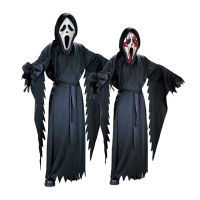 ? Popular Clothing Theme Store~ Childrens Death Robe Cos Halloween Horror Zombie Clothes Ghost Clothes Kindergarten Stage Costume Parent-Child Clothes