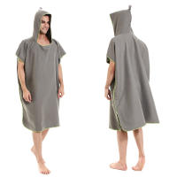 Dry Beach Hooded Bathrobe Bath Changing Towel Adult