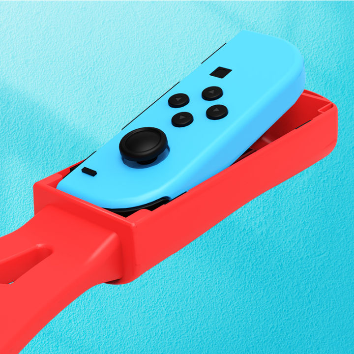 hot2023newtennis-แร็กเก็ตสำหรับ-nintendo-switch-oled-สำหรับ-mario-tennis-aces-joy-con-handle-holder-controller-grips-เทนนิส-aces-เกมอุปกรณ์เสริม