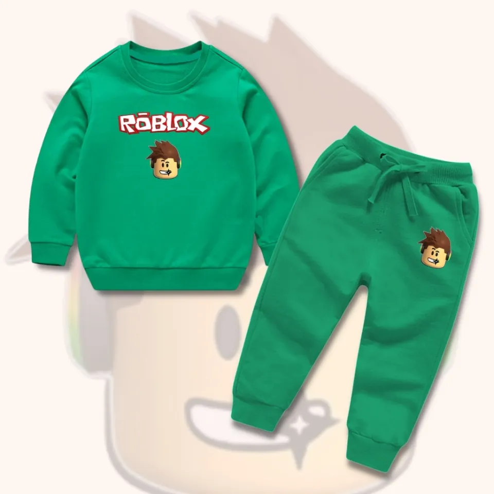 2in1 Roblox Terno for Kids (0-12 Years Old) Jogger Sweater Jacket UNISEX