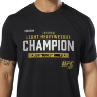 Ufc197 เสื้อยืดแขนสั้น ผ้าฝ้าย พิมพ์ลาย Jones bone free fight MMA สําหรับผู้ชาย