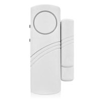 【LZ】○☂  Wireless Door Window Alarm Magnet Burglar Alert  No Batteries 90dB