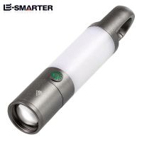 Multifunctional Rechargeable Camping Flashlight Telescopic Zoom Strong Magnetic Adsorption Powerful Long Range Flashlight